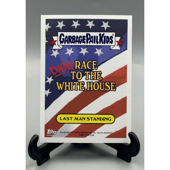 ELECTRIC JOE 36a DISG RACE TO THE WHITE HOUSE 2020 BIDEN GPK STICKER - Picture 2 of 2